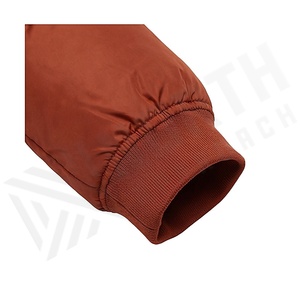 Hooded Quilted Waterproof <b>Bubble</b> Jacket Black Full Sleeve Winter Windproof Cotton Shell Knitted Fabric Polyester Filling Stand - Product Image 6