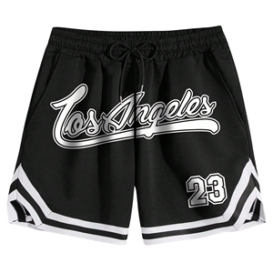 Shorts de basket-ball professionnels pour équipes, vente en gros, respirants, vierges, pour uniformes de club, personnalisation DIY - Product Image 2