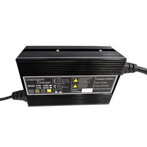 Cargador de Batería Inteligente XYM 12V-48V LiFePO4, para Baterías de Plomo-Ácido y de Iones de Litio, para Botes Eléctricos, Scooters y Autos Eléctricos - Product Image 1