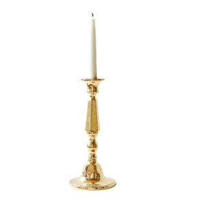 Premium Quality Gold Metal Candle Holder Home Decoration Pillar Candle Holder Fancy Candle Pillar <b>Candlestick</b> - Product Image 1