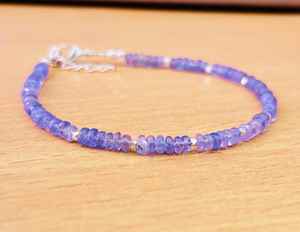 Pulsera de Plata de Ley con Tanzanita, Diseño Clásico y Sencillo, Regalo para Mujer, Piedra de Nacimiento de Diciembre - Product Image 6