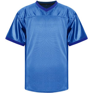 High performance American football jersey athletic fit breathable polyester moisture wicking perfect for practice <b>or</b> league <b>game</b> - Product Image 2