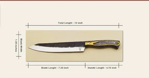 Kitchen <b>Knife</b> <b>Set</b> Stainless Steel Professional Chef <b>Knife</b> <b>Set</b> with <b>Sharp</b> Blade and Wooden Handle - Product Image 3