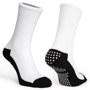 Chaussettes de sport antidérapantes en spandex, nylon et coton, nouvelle conception, pour football, baseball, respirantes et thermiques. - Product Image 1