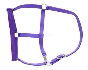 Selle anglaise en nylon à logo personnalisé à forte demande Halter de course de chevaux Headstall équestre confortable - Product Image 2