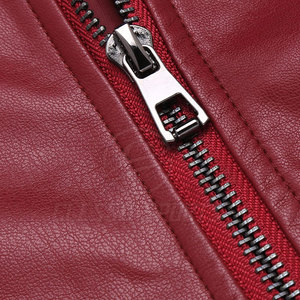 Veste en cuir pour homme classique, coupe ajustée, tendance, vintage, confortable, élégante, douce et confortable - Product Image 4