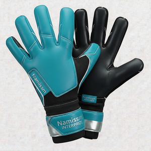 Customized Logo Goalkeeper Gloves Non Slip Silicone Soccer Gloves for Sports Football - Product Image 4