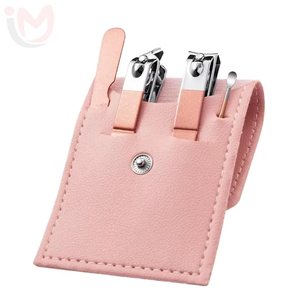 Custom High-quality 4-in-1 4PCS Stainless Steel Manicure <b>Set</b> Mini Portable <b>Nail</b> Clippers <b>Nail</b> Trimmer - Product Image 5