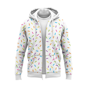 Sudadera con capucha y cremallera para hombre, personalizada, elegante, inspirada en las tendencias, ligera, de tela premium, fabricante OEM ODM - Product Image 1