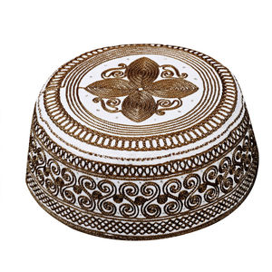 Gorros de Oración Islámicos Transpirables para Hombre, para las Cuatro Estaciones, Gorro Kufi Musulmán, Gorro de Oración, Gorro Islámico - Product Image 1