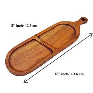 ถาดเสิร์ฟไม้รักษ์โลกจาก Curio Craft ภาชนะบนโต๊ะอาหารที่ยั่งยืน - Product Image 4