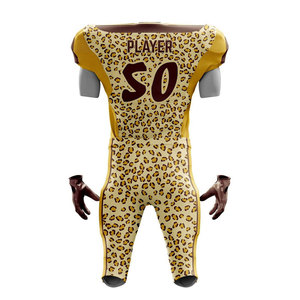 Maillots de football américain personnalisables en gros, sur mesure, pour hommes, uniformes d'entraînement de football américain brodés - Product Image 3