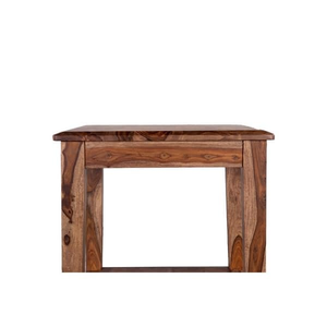 Tabouret en bois massif de Sheesham, artisanal, en bois de rose indien, siège bas, meuble en bois durable pour la décoration intérieure - Product Image 4