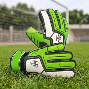 Direct Factory Manufacturer Custom Soccer Goalkeeper <b>Gloves</b> German Latex Negative Cut Professional <b>Gloves</b> Latex Strap - Product Image 4