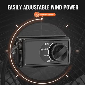 Ventilatore Industriale ad Alta Velocità da 30 Pollici, 3 Velocità, 13.000 CFM, Regolabile a 360°, per Uso Commerciale Intensivo - Product Image 4