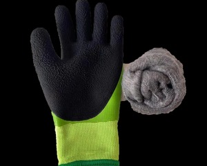 Gants de travail de sécurité en caoutchouc PU noir certifiés CE de haute qualité, flexibles et enduits de PU, pour jardinage et mécanique - Product Image 2