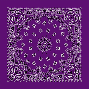 Bandana en coton à motif Paisley traditionnel, écharpe unisexe classique, à porter en toutes saisons, style décontracté - Product Image 6