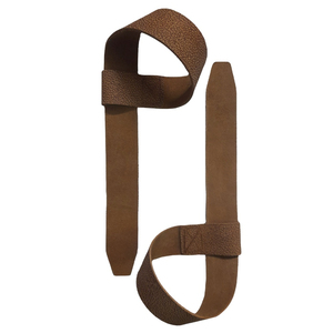Sangles de levage en coton Webson pour musculation, antidérapantes, avec boucle de fermeture, unisexe, bleues, prix de gros, respirantes - Product Image 2