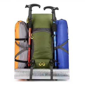 Large Capacity 50L Trekking <b>Backpack</b> Multi Color Options Ripstop Nylon Outdoor Travel Bag - Product Image 2