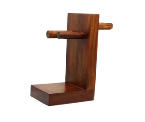 Ensemble de rasage professionnel en acier inoxydable avec bol, brosse, rasoir, gel et crème de rasage de haute qualité personnalisables pour hommes - Product Image 2