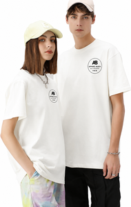 เสื้อยืดแขนสั้นผู้ชายแบรนด์ AMY ผ้าฝ้าย 100% สไตล์ลำลอง ปักลายด้านหน้า ระบายอากาศได้ดี ทรงปกติ รับสกรีนโลโก้ ขายส่ง - Product Image 4