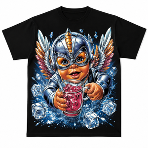 Camiseta personalizada 100% algodón jersey con estampado gráfico, nueva camiseta de manga corta estilo vintage a la moda para unisex, cómoda para el verano. - Product Image 5