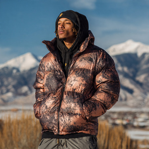 เสื้อแจ็คเก็ตพัฟเฟอร์บุขนเป็ดคุณภาพสูงสำหรับผู้ชาย เสื้อแจ็คเก็ตพัฟเฟอร์แฟชั่นสตรีทสำหรับฤดูหนาว เสื้อแจ็คเก็ตพัฟเฟอร์บุขนเป็ดสำหรับผู้ชาย - Product Image 5