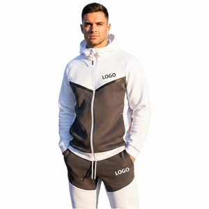 Conjunto Deportivo para Hombre, Sudadera con Capucha y Pantalones de Felpa, Logotipo Personalizado, Transpirable, para Correr - Product Image 6