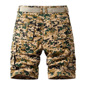 Custom Logo 100% Cotton Men's Sublimation Cargo Shorts-Anti-Pilling Breathable Quick Dry High Quality Comfortable Fit - Product Image 2