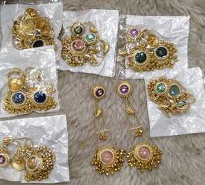 Pendientes Ghungroo de Cachemira de Primera Calidad, Pendientes Tradicionales Indios, Perfectos para Bodas, Fiestas y Ocasiones Festivas - Product Image 2