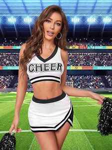 Nuevos Uniformes de Animadoras Personalizados 100% Poliéster para Mujeres y Jóvenes, Shorts de Animadoras al por Mayor, Disfraces de Animadoras - Product Image 6