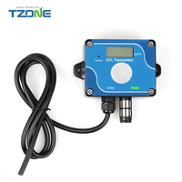 Monitor de Calidad del Aire Interior TZ-CT01 con Pantalla LCD RS485, Fuente de Alimentación de 12-30V CC, Analizador de Gas de Dióxido de Carbono, Sensor Transmisor de CO2
