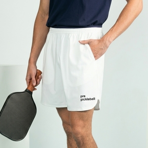 Shorts de sport unisexe pour tennis et pickleball, légers, respirants, extensibles dans quatre directions, taille élastique, été, logo personnalisé sur le devant, OEM - Product Image 1