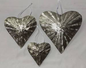 Sonnet Decor Handcrafted Iron Christmas <b>Tree</b> <b>Ornaments</b> Set Art Deco Design Single-piece Package Hanging Vertical 6-8 Years Model - Product Image 4