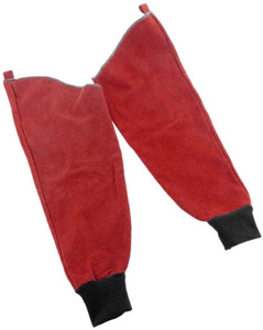 Manchons de soudage en cuir croûte de vachette JNM SAFETY, résistants à la chaleur, pour la construction et la protection industrielle des bras – Vente en gros à prix réduit - Product Image 6