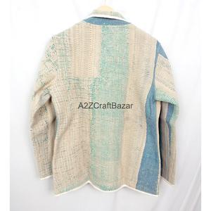 Wholesale Indian Handmade Quilted <b>Kantha</b> <b>Jacket</b>, Women Quilted <b>Kantha</b> <b>jacket</b>, <b>Kantha</b> Coat For Girls And Women's - Product Image 6