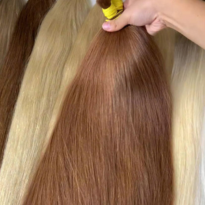 Extensiones de Cabello Humano Vietnamita de Onda Profunda Súper Doble, 100g, Precio al por Mayor, Cabello Virgen de Calidad Premium, en Todos los Colores, 60 cm - Product Image 1