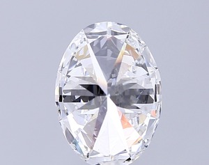 Diamant de laboratoire ovale saisissant de 2,80 carats E VS1, polissage excellent, éco-responsable, pierre précieuse synthétique CVD de pointe pour la joaillerie fine - Product Image 4