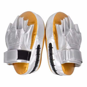 Custom Brand Boxing Sets Punching <b>Focus</b> <b>Pad</b> Pu Leather Hand Target Breathable Eco-Friendly Comfortable for Training Kickboxing - Product Image 6