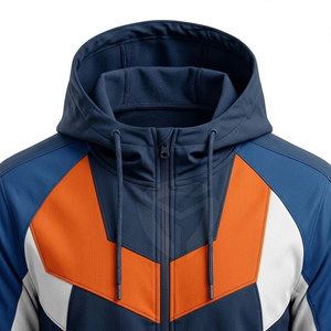 Ensemble coupe-vent léger pour homme, veste à fermeture éclair intégrale et pantalon assorti, idéal pour l'entraînement en plein air, les voyages, le fitness et le quotidien - Product Image 5