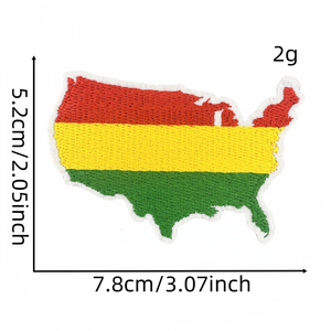 OEM Custom Woven Embroidery Patch Iron On Clothing Badge High Quality Sew On Logo Patch for Uniform Hats <b>Jackets</b> and Bags - Product Image 5