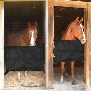 Puerta de Seguridad Profesional para Establos de Caballos – Barrera de Acero Reforzado para Puertas de Establos, Ajustable - Product Image 2