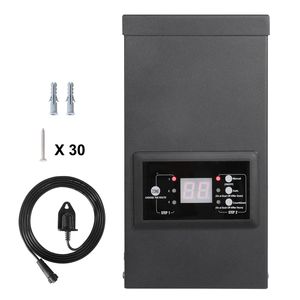 Trasformatore per Illuminazione Paesaggistica a Bassa Tensione 120W con Timer, Impermeabile, Sensore Fotocellula in Rame, 120V AC, 1 Frequenza 60Hz - Product Image 1