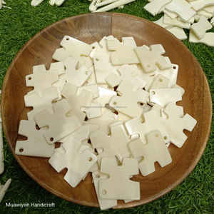 Tarjeta de hueso de búfalo de alta calidad y alta demanda, lámpara de lujo ecológica, decoración navideña a bajo precio de Muawiyah Handicraft - Product Image 5