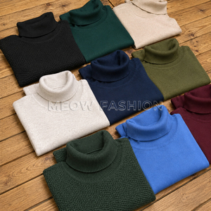 เสื้อสเวตเตอร์อะคริลิก 100% ผลิตในบังคลาเทศ สำหรับฤดูหนาว แบบถักลายวาฟเฟิล  ของเหลือจากการผลิตในโรงงาน  นำเข้าจากบังคลาเทศ - Product Image 2