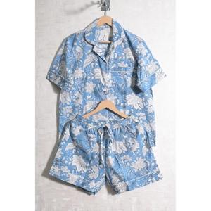 Women’s Soft Cotton Printed Short Pajama Co Ord Set Casual Summer Sleepwear Nightwear - Product Image 1