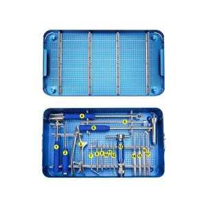 Ensemble d'instruments chirurgicaux orthopédiques avec livraison gratuite, outils manuels en acier inoxydable pour opérations chirurgicales, classe II, certifié CE - Product Image 1