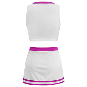 Uniformes de cheerleading imprimés pour adultes, collection 2026, tailles personnalisables et tissu à séchage rapide – pour votre équipe de cheerleading ! - Product Image 6