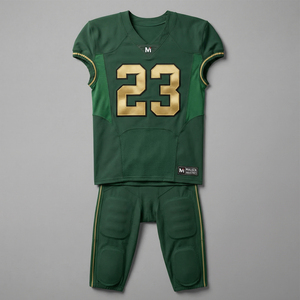 Conjunto Completo de Uniforme de Fútbol Americano Sublimado Personalizado para Hombre Adulto, de Alta Calidad, Transpirable, de Malla Corta, que Absorbe la Humedad, para Verano - Product Image 1