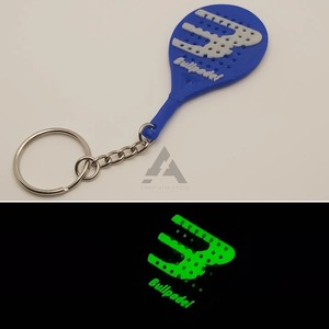 Llavero de Padel de Silicona y PVC Suave OEM, el Mejor Diseño Personalizable, Regalo Duradero - Product Image 3